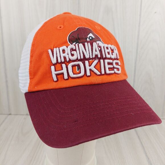 Virginia Tech Hokies Hat Cap Trucker Snapback‎ Top of the World VT Mesh College - Picture 5 of 7